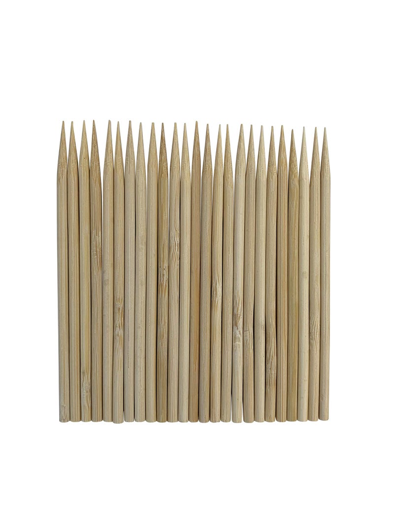 KingSeal 1000 Count | KingSeal Natural BAMBOO Heavy Weight Meat Skewers, Kebab Sticks, City Chicken, 4.5 Inches x 3.8mm, Bulk Pack - 1 Box of 1000 - Image 2